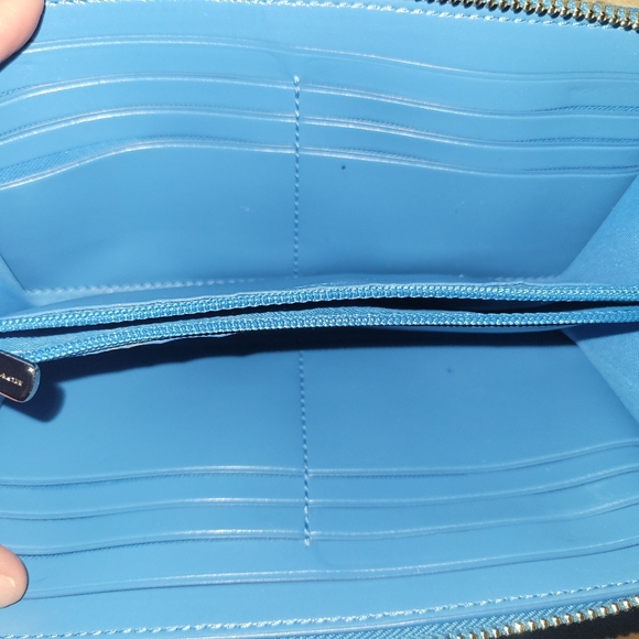 COACH SHOULDER HOBO & WALLET SIGNATURE/BLUE F29209 - Picture 4 of 13